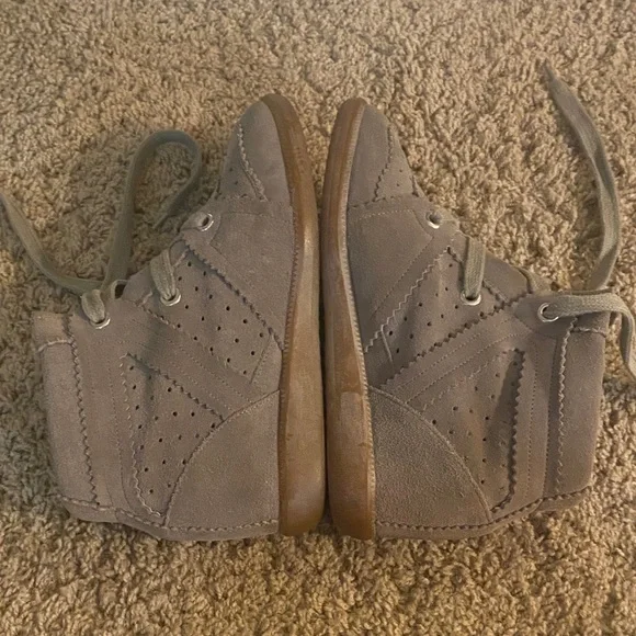 Isabel Marant Brown Wedge Sneakers - Picture 4 of 10